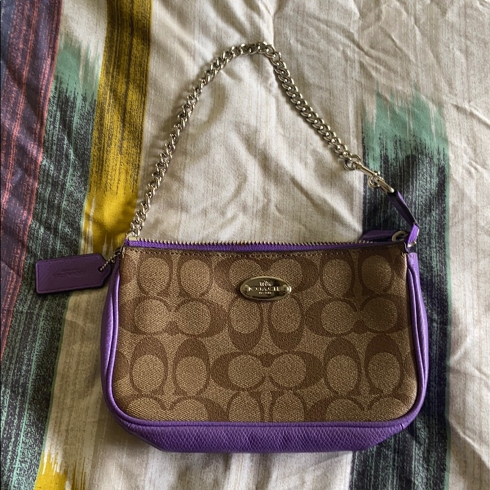 Purple clutch
